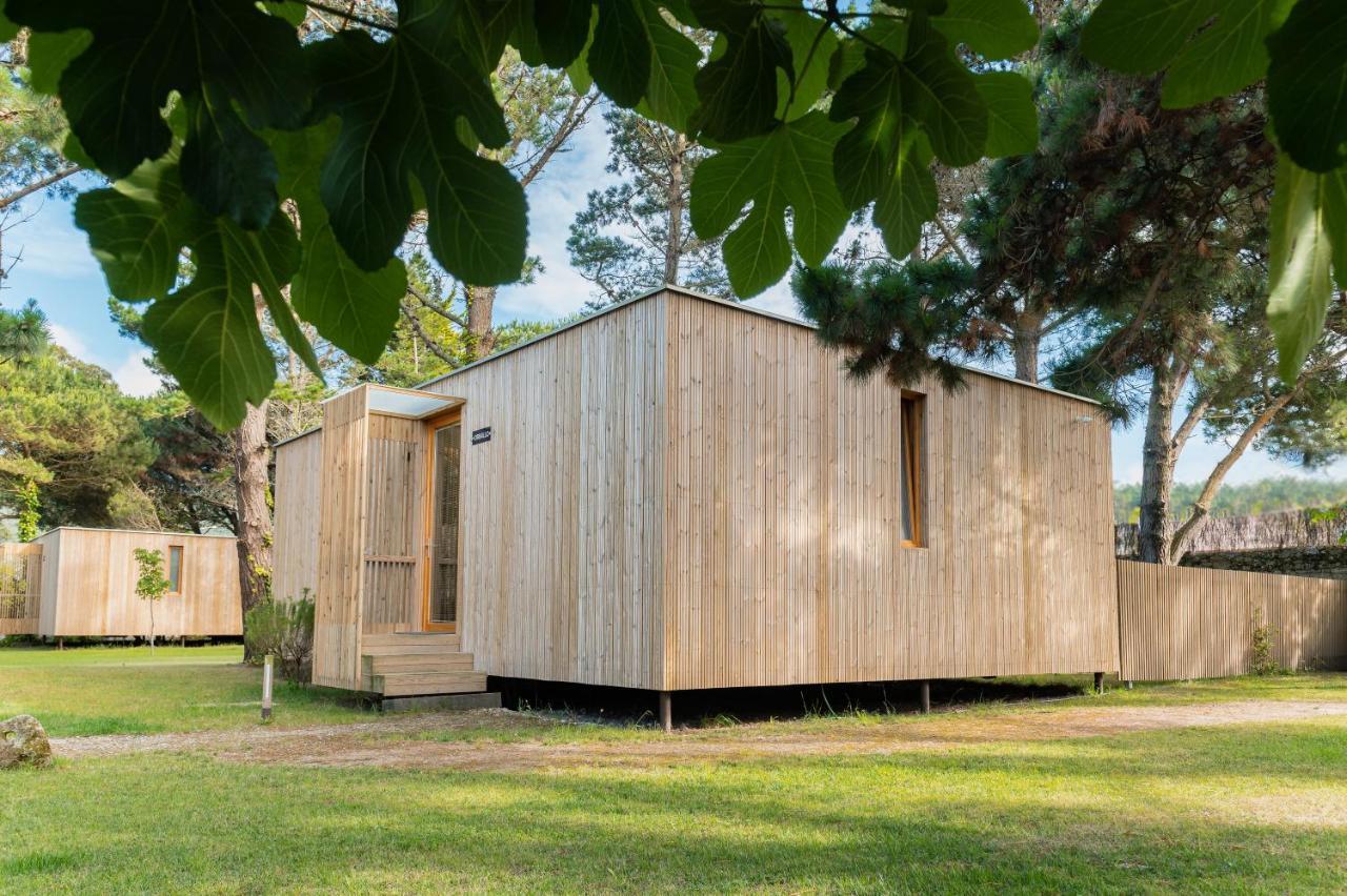 Cabanas Narea Laxe Bagian luar foto