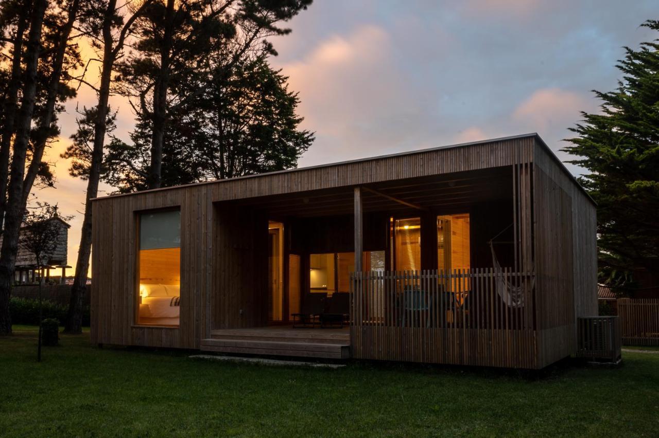 Cabanas Narea Laxe Bagian luar foto